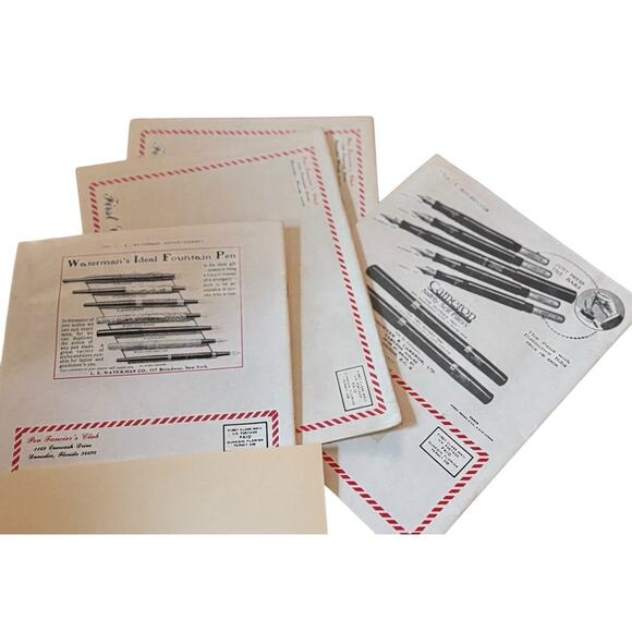 VTG Pen Fancier's Magazines (4) Oct/Nov 1986, Aug/Nov 1988 Fountain Pen Waterman - Picture 11 of 11